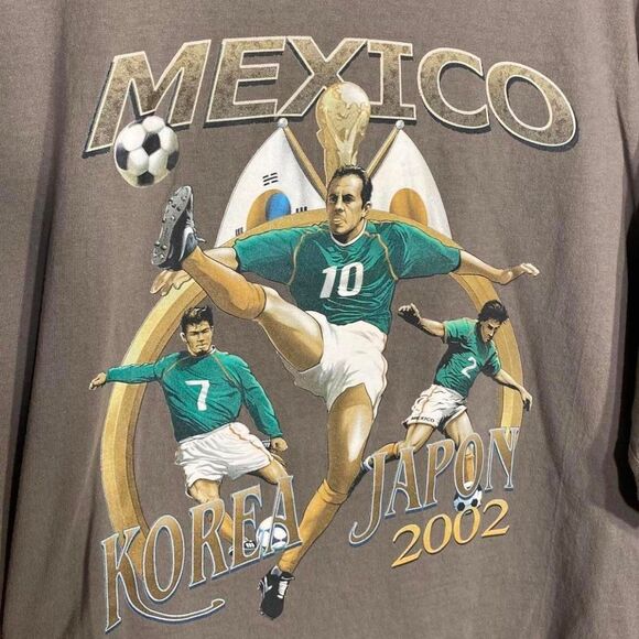 vintage mexico soccer T-shirt - Picture 2 of 4